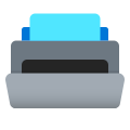 프린터 문 열기 icon