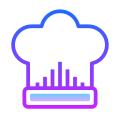 요리사 모자 icon