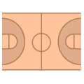 El campo de baloncesto icon