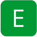 E icon