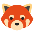 Panda rojo icon