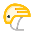 Bike helmet icon