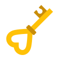 Heart Key icon