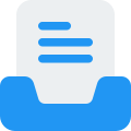 Send document file icon