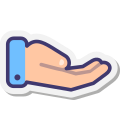 Palm Up Hand icon