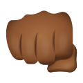 Oncoming Fist Medium Dark Skin Tone icon