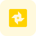 Pinwheel of google photos application service logotype icon