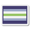 Agender Flag icon