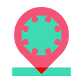 pin-mapa-hospital-coronavirus icon