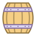Деревянный бочонок пива icon