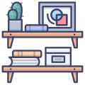 Bookshelf icon