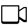 Appel video icon