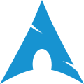 Arch Linux composed of nonfree and open-source software icon