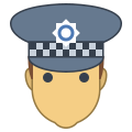 Britischer Polizeibeamter icon