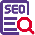 Find an accurate file to perform seo work online icon