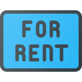 For Rent Sign icon