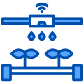 Planta sob chuva icon