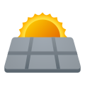 Painel solar icon