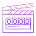 Clapperboard icon