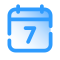 Calendar 7 icon