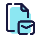 Dokument per E-Mail senden icon