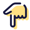 Hand Down icon