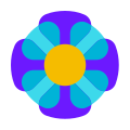 Blumen-Doodle icon
