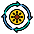 Coronavirus icon