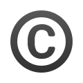 Copyright-Emoji icon