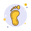 Footsteps icon