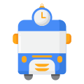 horaire-de-bus-externe-saison-d'automne-flaticons-flat-flat-icons icon