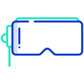 dispositivos-óculos-vr externos-icongeek26-outline-color-icongeek26-1 icon