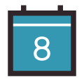 Calendrier 8 icon