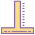 Senkrechtes Symbol icon