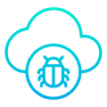 Cloud computing icon