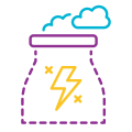 Centrale électrique icon