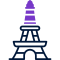 eiffel tower icon