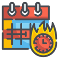 Deadline-Symbol icon