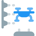 Solid framework design in three dimensional printing process icon