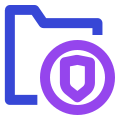 Shield folder icon