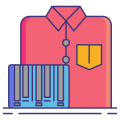 Cloth Barcode icon