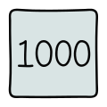 一千 icon