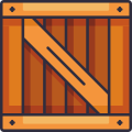 Деревянная коробка icon