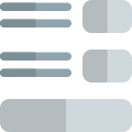 Engineering drawing applications with parts and details icon