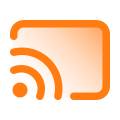 Кнопка трансляции Chromecast icon