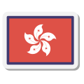 Hongkong-Flagge icon