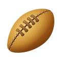 Rugby-Fußball-Emoji icon