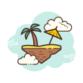playa-isla-flotante icon