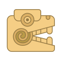 sculpture maya icon
