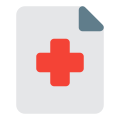 Bookmarked Medical File icon